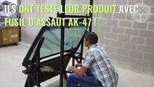 Test blindé avec AK-47