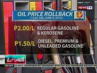 NTL: Flying V Oil price rollback