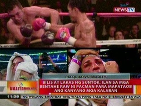 BT: Bilis at lakas ng suntok, ilang sa mga bentahe raw ni Pacman para mapataob ang mga kalaban