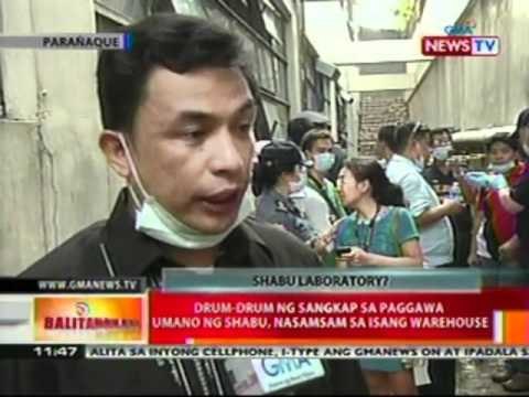 BT: Drum-drum na sangkap sa paggawa umano sa shabu, nasamsam sa isang warehouse