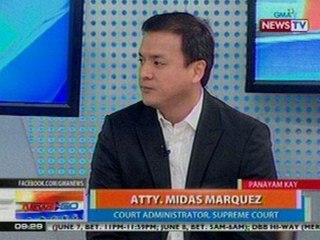 NTG: Panayam ng News to Go kay Court Administrator Atty. Midas Marquez