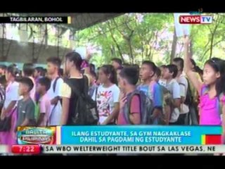 BP: Mga guro at estudyante, nag-a-adjust sa programang K-12 ng DepEd