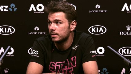 Open d'Australie 2017 - Stan Wawrinka : "On est tous heureux de revoir Roger Federer sur les courts"