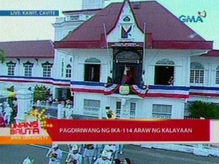 UB: Pagdiriwang ng ika-114 Araw ng Kalayaan sa Kawit, Cavite