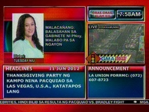 DB: Malacañang: Balasahan sa gabinete ni PNoy, malabo pa sa ngayon