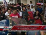 SONA: Protesta para sa genuine agrarian reform, nauwi sa pukpukan