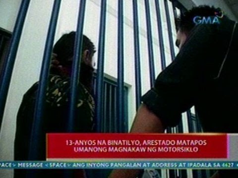 UB: 13-anyos na binatilyo, arestado matapos umanong magnakaw ng motorsiklo sa Cebu City
