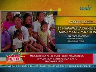 UB: Mga biktima ng flash flood sa Sarangani, siksikan sa evacuation center