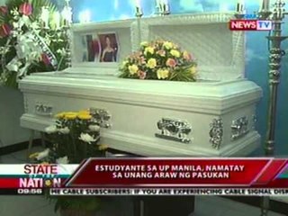 SONA: Estudyante sa UP Manila, namatay sa unang araw ng pasukan