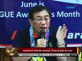 24oras: Dengue vaccine trials, positibo raw ang takbo, ayon sa DOH