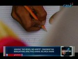 Saksi: Amang 'no-read, no-write', sinisikap na maigapang ang pag-aaral ng mga anak
