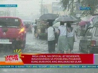 UB: Mga lokal na opisyal at residente ng Pangasinan, naghahanda sa posibleng pagbaha