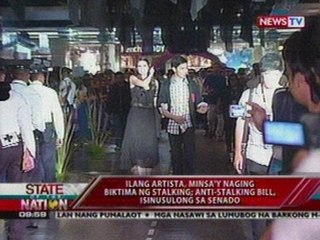 Download Video: SONA: Ilang artista, minsa'y naging biktima ng stalking; Anti-stalking bill, isinusulong sa Senado