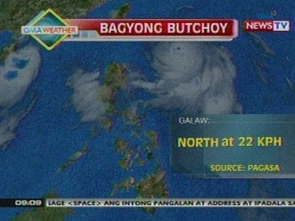 NTG: Weather update as of 9:09 a.m. (June 18, 2012)