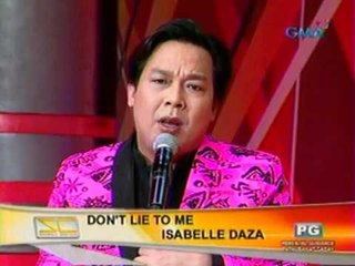 SC: Don't lie to me, Isabelle Daza