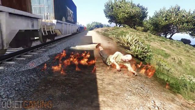 GTA 5 видео про драки и убийства №11