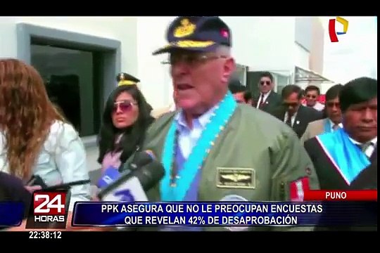 Pedro Pablo Kuczynski condenó violenta protesta contra peaje de Puente Piedra