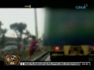 24 Oras: Jumper boys, naaktuhan habang nagnanakaw sa truck ng softdrinks