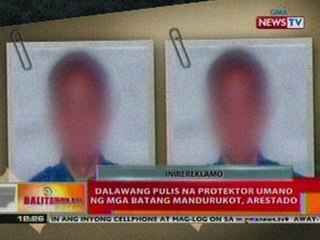 BT: 2 pulis na protektor ng mga batang mandurukot, arestado