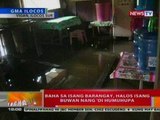 BT: Baha sa isang barangay sa Ilocos Sur, halos isang buwan nang di humuhupa