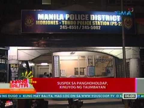 UB: Suspek sa panghoholdap, kinuyog ng taumbayan (Manila)