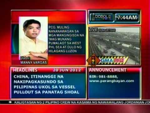 DB: PCG, muling nanawagan sa mga mangingisda na 'wag munang pumalaot sa West PHL Sea