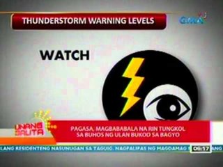 UB: PAGASA, magbababala na rin tungkol sa buhos ng ulan bukod sa bagyo