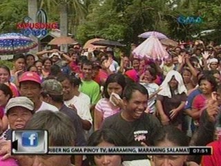 Mga sinalanta ng flashflood sa Brgy. Big Marcus, Glan, Sarangani, hinatiran ng tulong