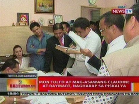 BT: Mon Tulfo at mag-asawang Claudine at Raymart, nagharap sa piskalya