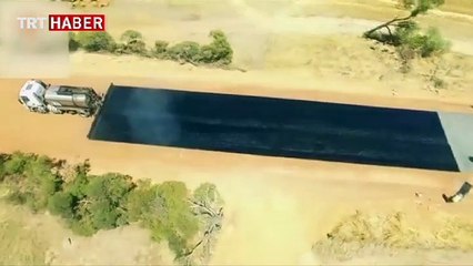Tıklanma rekorları kıran 'yol yapım çalışması'