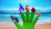 Fish Finger Family Cartoons Nursery Rhymes for Children | Fish Videos for Children Nursery Rhymes