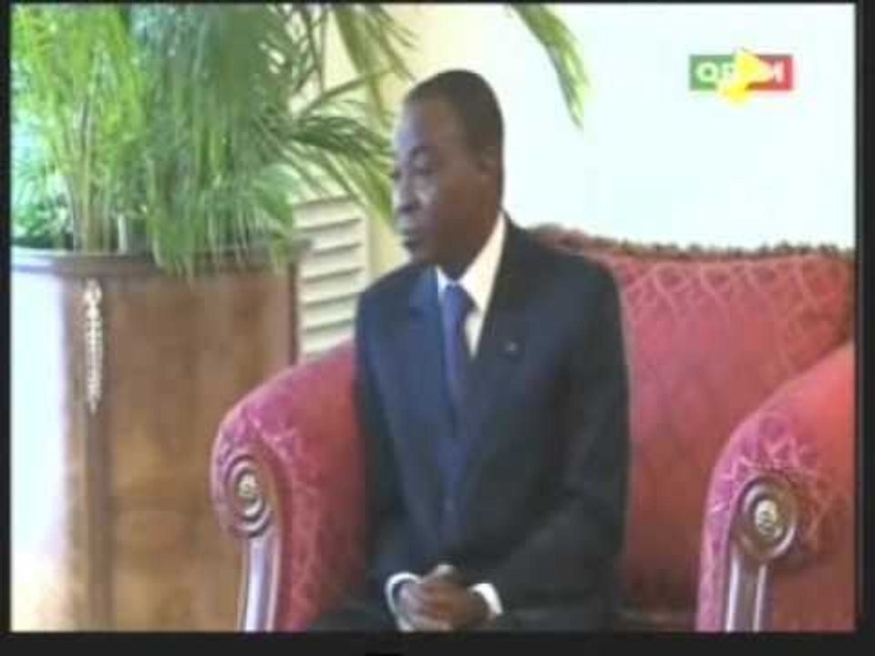 L'Ambassadeur du Mali auprès de la République de Cote d'Ivoire a présenté ses Lettres de Créances.