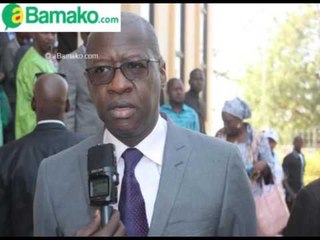 Mamadou Ismaila Konaté lors du lancement de la semaine des DH