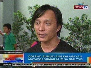 NTG: Dolphy, bumuti ang kalagayan matapos sumailalim sa dialysis