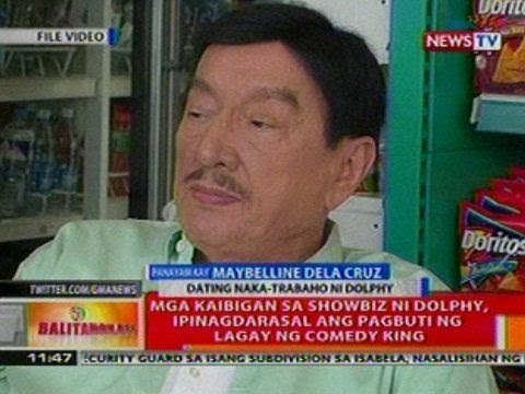 BT: Mga kaibigan sa showbiz ni Dolphy, ipinagdarasal ang pagbuti ng lagay ng comedy king