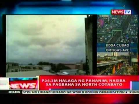 P24.3m halaga ng pananim, nasira sa pagbaha sa North Cotabato