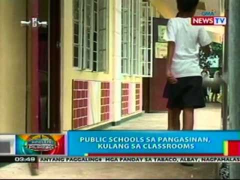 BP: Public schools sa Pangasinan, kulang sa classrooms