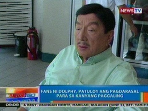 NTG: Fans ni Dolphy, patuloy ang pagdarasal para sa kanyang paggaling
