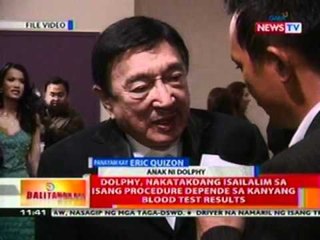 BT: Comedy King Dolphy, stable na ang kondisyon