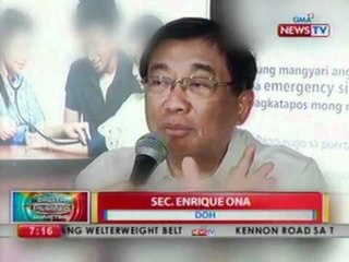 BP: Cholera outbreak sa Virac, Catanduanes