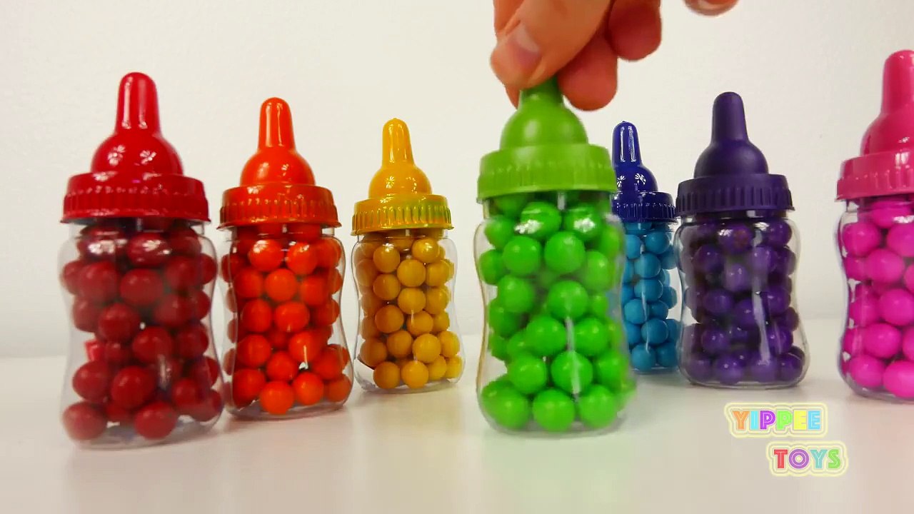 Candy Baby Bottle Surprise Toys for Kids Learn Colors