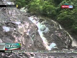 BP: Patuloy na pag-ulan, nararanasan sa Baguio city