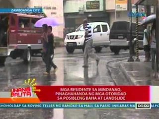 UB: Mga residente sa Mindanao, pinaghahanda ng mga otoridad sa posibleng baha at landslide