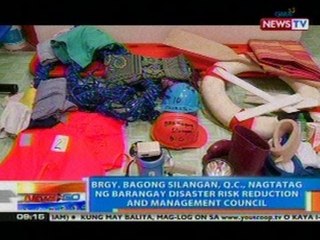 NTG: Brgy. Bagong Silangan, QC, nagtatag ng Barangay Disaster Risk Reduction and Management Council