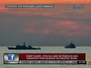 24 Oras: Ilang Chinese fishing vessel, bumalik sa Panatag Shoal