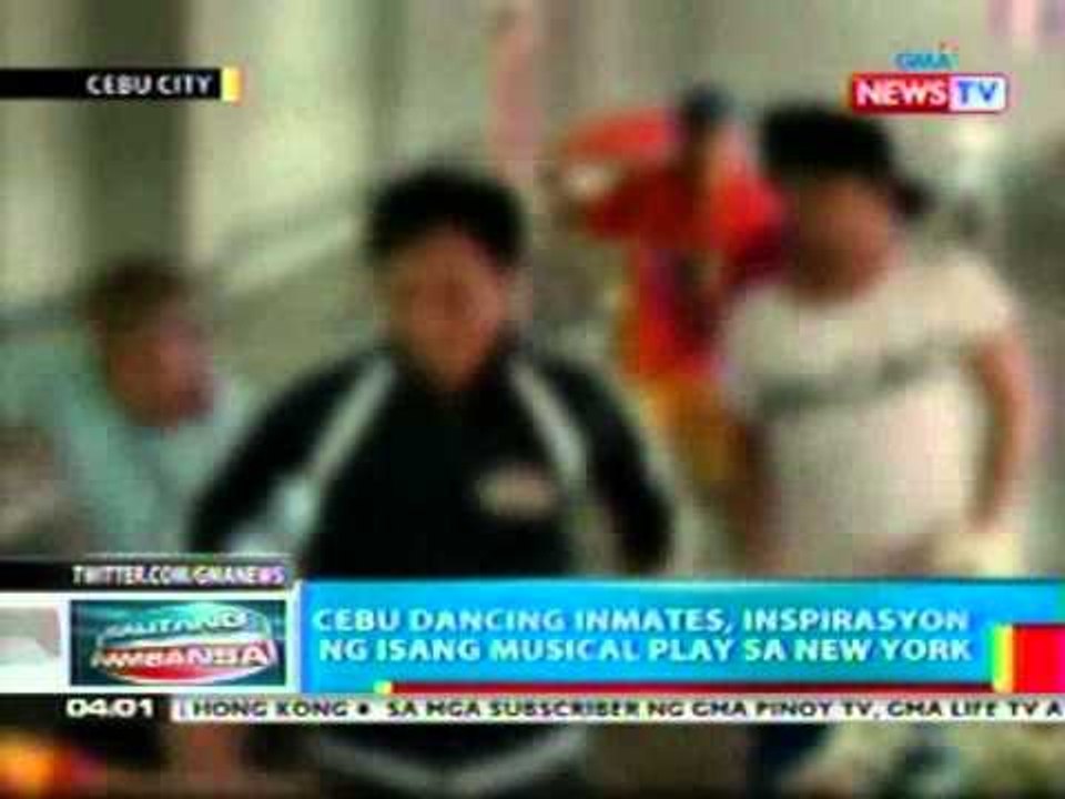BP: Cebu dancing inmates, inspirasyon ng isang musical play sa New York