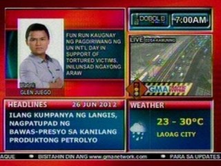 DB: Fun run kaugnay ng pagdiriwang ng UN Int'l Day in Support of Tortured Victims, inilunsad