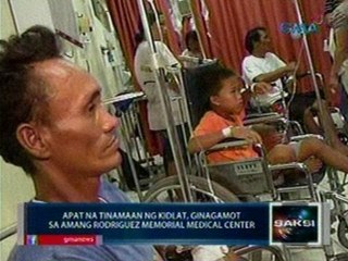 Saksi: 4 na tinamaan ng kidlat, ginagamot sa Amang Rodriguez Memorial Medical Center