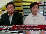SONA: Manila Vice Mayor Isko, pinagbantaan umano ni Mayor Lim sa isang pulong