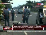 QRT: Isyu sa overloading, tinalakay sa pulong ng lokal ng pamahalaan at mga tricycle driver